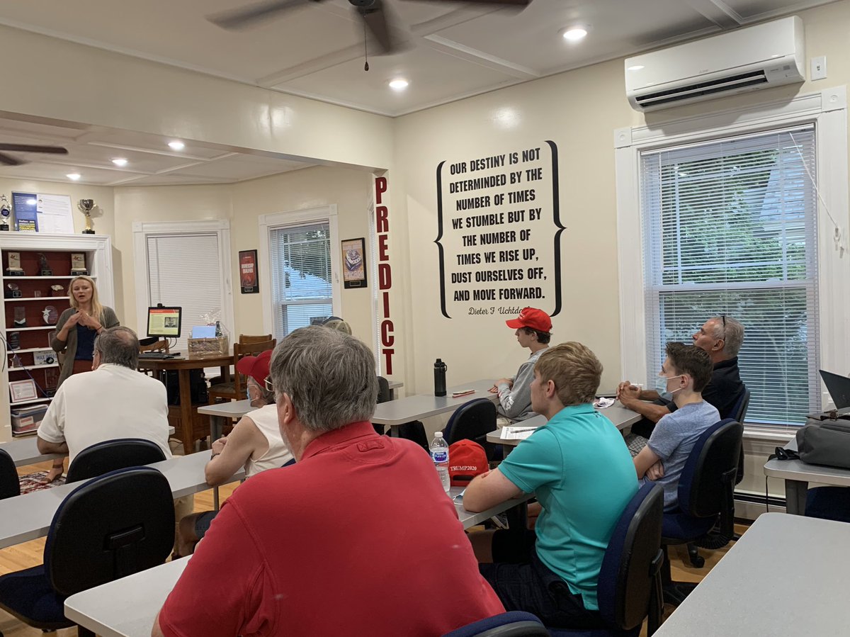 ItsSeanConnor's tweet photo. To kick off our #NationalWeekOfTraining, we have a great crowd assembled for #TVLI!
Thanks to our @NHTrumpVictory team, we’re ready to flip NH RED and win down the ballot!
Join our team this week at https://t.co/3ZH1nXhYZg
#LeadRight #NHPolitics https://t.co/l1jcao16w4