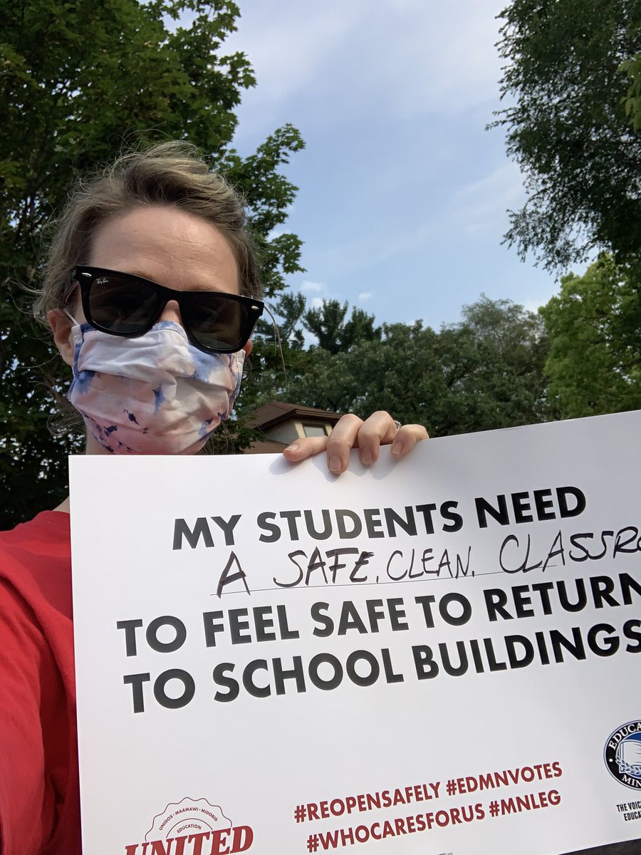 HTeacher12's tweet image. Provide hand sanitizer.  And that is the basic of what we need.  What is the air quality in my building?? #reopensafely  #edmnvotes