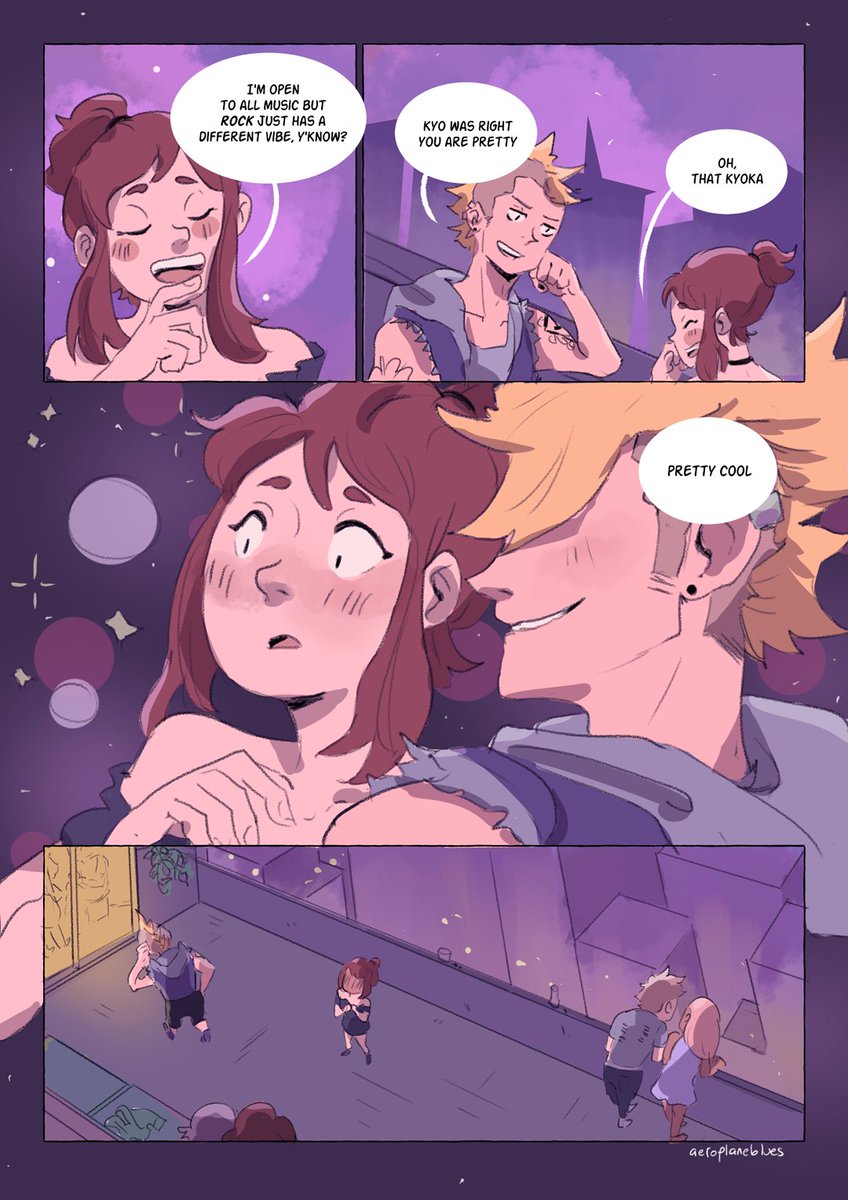 [ #kacchako ] from my bakupunk AU, how uraraka and bakugou met?? These two on my birthday? A tradition now!✌?? 