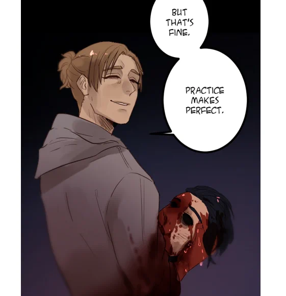 Uwaaaa I haven't draw/write The Librarian for a while and got scared by my own drawing ;;;;;;;; This episode is so 🤢 

Check it out if you can handle gore (or want to laugh at my old drawing)... [TAPAS - The Librarian - ep. 52. Black Harvest] 