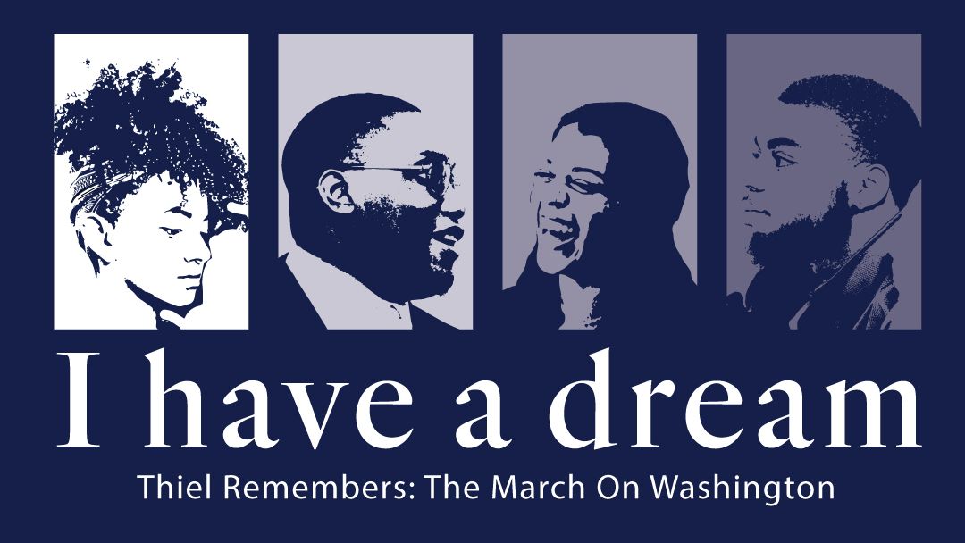 thielcollege's tweet photo. Join @obc_thiel and the rest of our community for the Vitrual March on Washington this Friday outside of the HMSC from 8-11 p.m. The first 50 people to attend get a free T-Shirt! #MarchOnWashington https://t.co/lYTt7Lp6sK