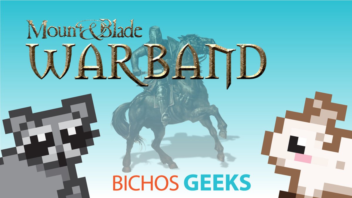 BichosGeeks's tweet photo. Estamos a 8 inscritos de conseguirmos mudar a URL do canal do Youtube! Agradecemos! ♥

Vamos deixar aqui nossa visão geral de Mount &amp; Blade: Warband, para quem quer conhecer ou revisitar esse RPG de ação bem único e antigo:  

https://t.co/bPJs4qgnp2 https://t.co/NzNL92xZyW
