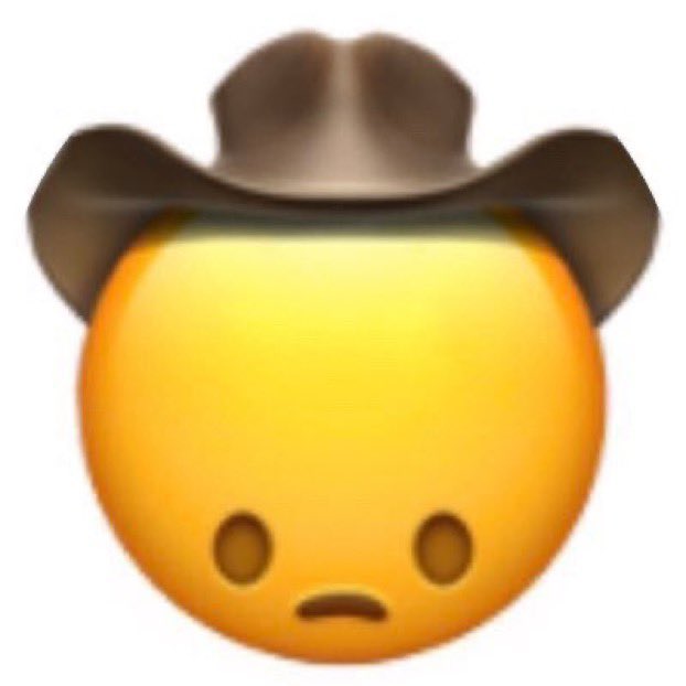 Reaction Pics More On Twitter Sad Cowboy Hat Emoji Https T Co 4dvpt37pnr Twitter