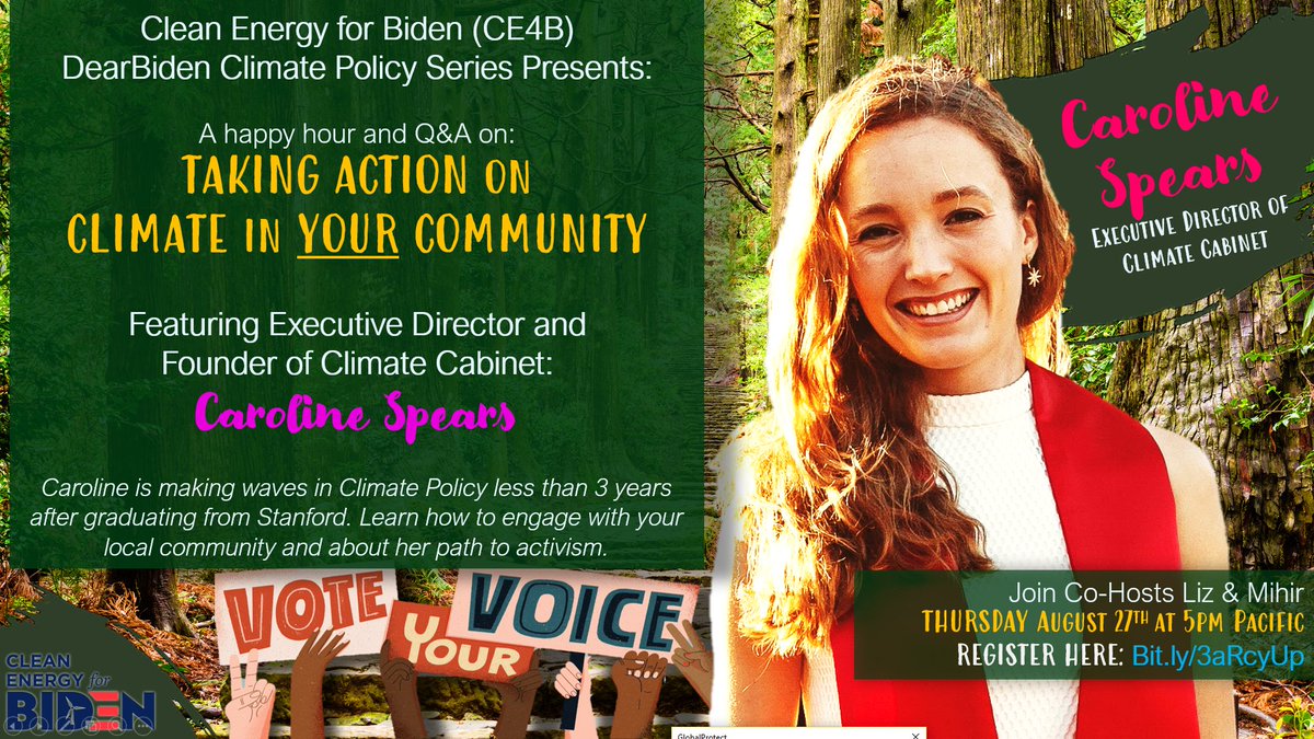 2020 is a <a href="/uscensusbureau/">U.S. Census Bureau</a> year. This means congressional district lines will be redrawn. Come hear <a href="/c_r_spears/">Caroline Spears</a> speak on 8/27 at 5pm PT about how her work with <a href="/Climate_AF/">Climate Cabinet Action</a> on state-level races will impact redistricting and national climate policy. bit.ly/31nafFJ