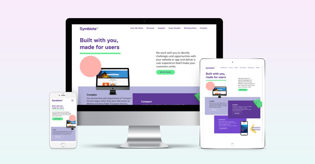 symbiotehq's tweet photo. Excited to launch our redesigned website today! Discover how we work, meet our people, and dive into the what, how, and why of the services we deliver. #tech #teamwork 
https://t.co/X3zXuN5x8B https://t.co/UcshVct53M