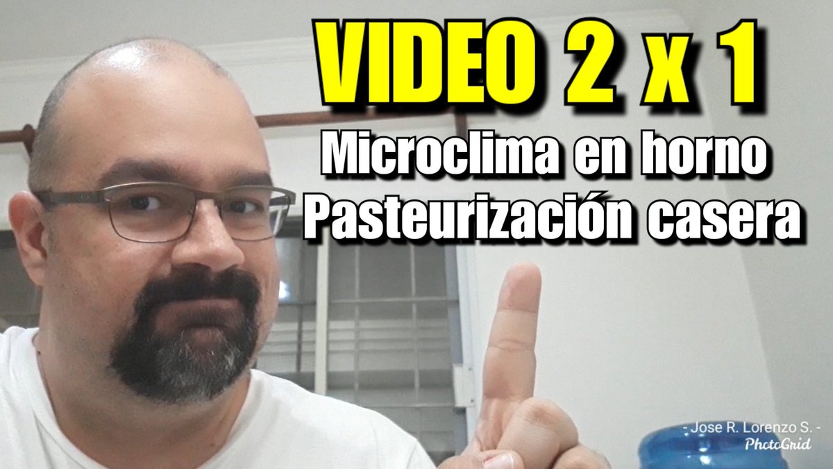 joselorenzos's tweet photo. Y recuerden, mi ultimo video en mi canal de #youtube , con técnicas caseras para hacer un #microclima y #pasteurizar #lechecruda .
Link: https://t.co/DABdousCoT
#quesofresco #quesoszulianos #quesosemiduro #quesosvenezolanos #tecnicascaseras #quesoscaseros #quesosartesanales https://t.co/QB0DrKRWR4