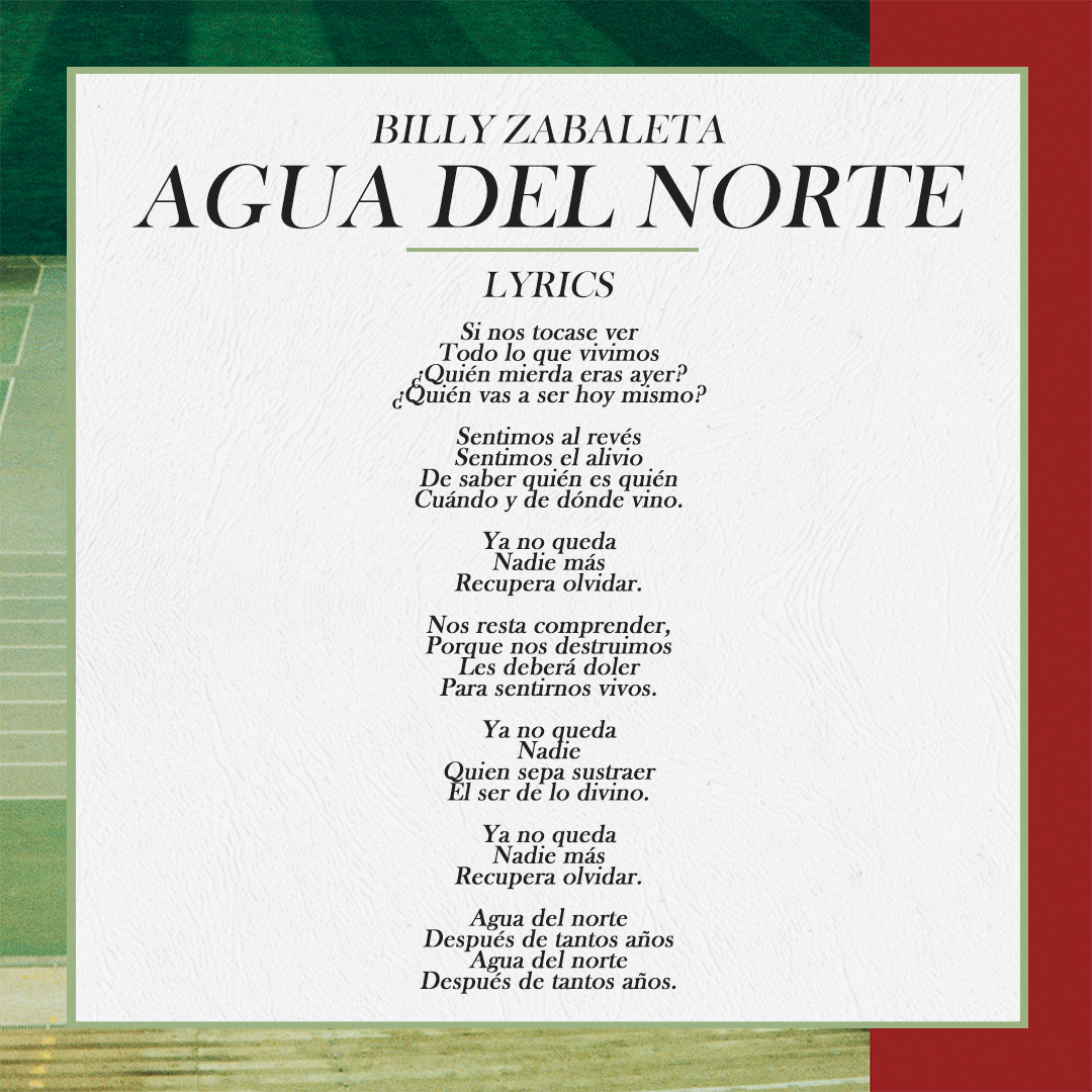 billyzabaletaok's tweet photo. ⁣//AGUA DEL NORTE//⁣⁣⁣⁣

FULL LYRICS &amp; CREDITS⁣⁣⁣

#SuitePanorama #BillyZabaleta #avantgarde #poprock #indierock #indieargentino #indie #guitar #bass #synth #drums https://t.co/2E1e0WBGRI
