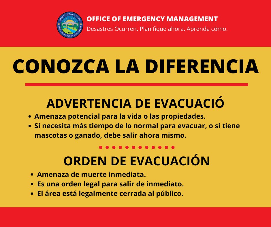 Santa Clara County Office of Emergency Management on Twitter: 