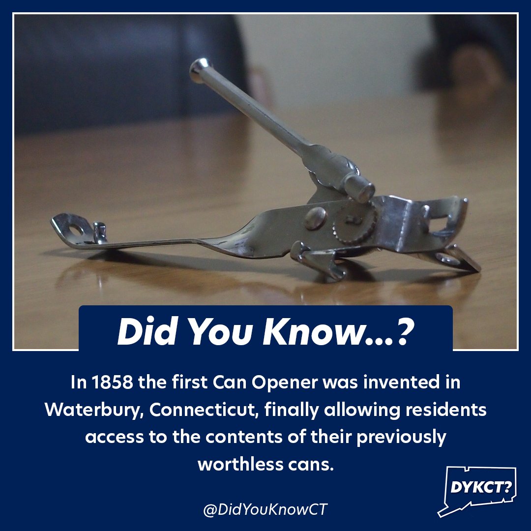 didyouknowct's tweet photo. Did You Know #Waterbury #Connecticut holds a special place in the history of food processing?

#CTFacts #FunFaCTs #canned #storage #botulism https://t.co/oYGc3MRqWS
