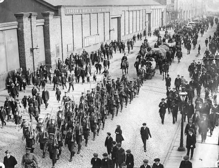 In the Edwardian era, the labor movement helped the first British anti-war movement reach the height of its pre-World War I influence.