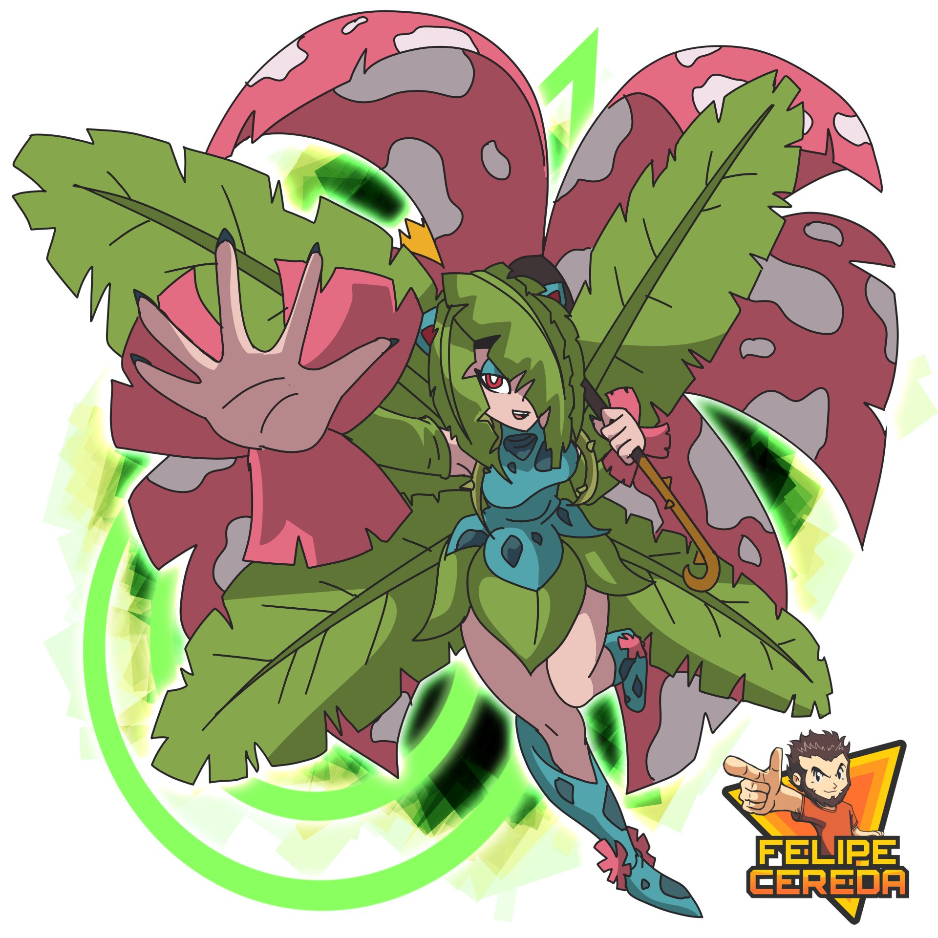 Aderek on Twitter "Just a Venusaur Lillymon Or a Venusaur evolution