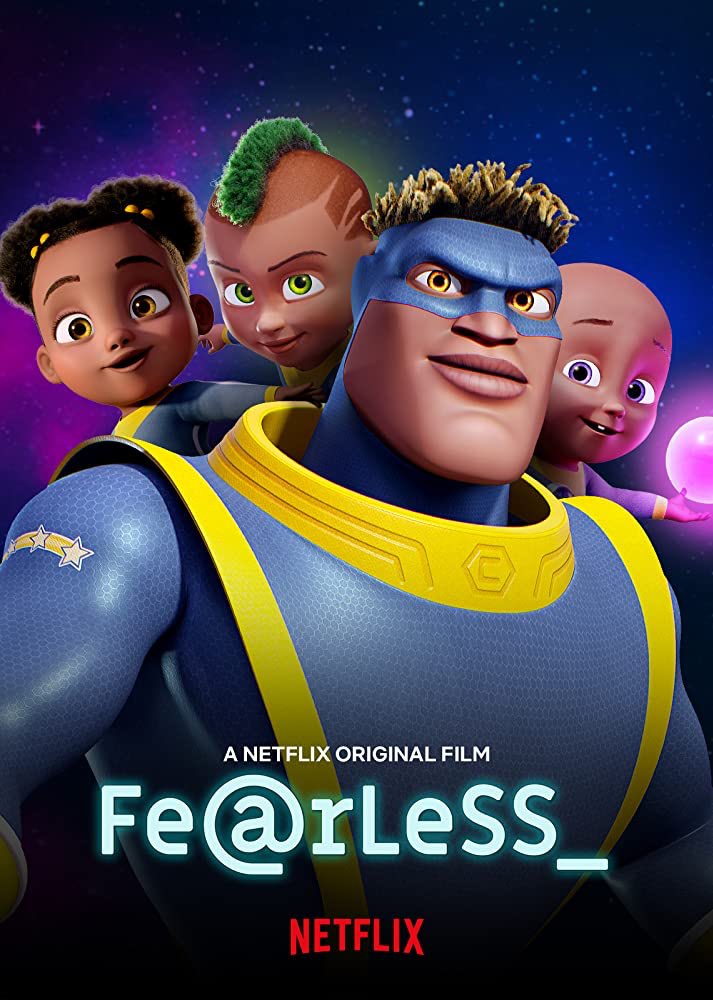 GodisRivera's tweet photo. Love that tonight’s family movie is about a crime fighting superhero (and working dad) voiced by @Therealkiss + so many great animated Black characters @netflixfamily has been winning this year 👏🏽👏🏽#FearlessNetflix https://t.co/4TTNTa7av7