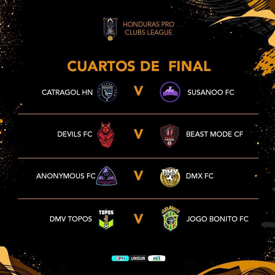 LINAHonduras504's tweet photo. #HondurasProClubsLeague Liguilla en #Xbox
🎮 ⚽️ 🇭🇳
Cuartos de Final
¡Siguen los fuertes encuentros esta noche!
Todo arranca a las 7:20PM
#UNSUN Patrocinador oficial de la #HPCL
#VirtualProNetwork #eSportsHonduras #ProClubs #FIFA20 #FIFAHonduras #VPNHonduras #LINAXBOX #eSports https://t.co/gtiF0sdtiY