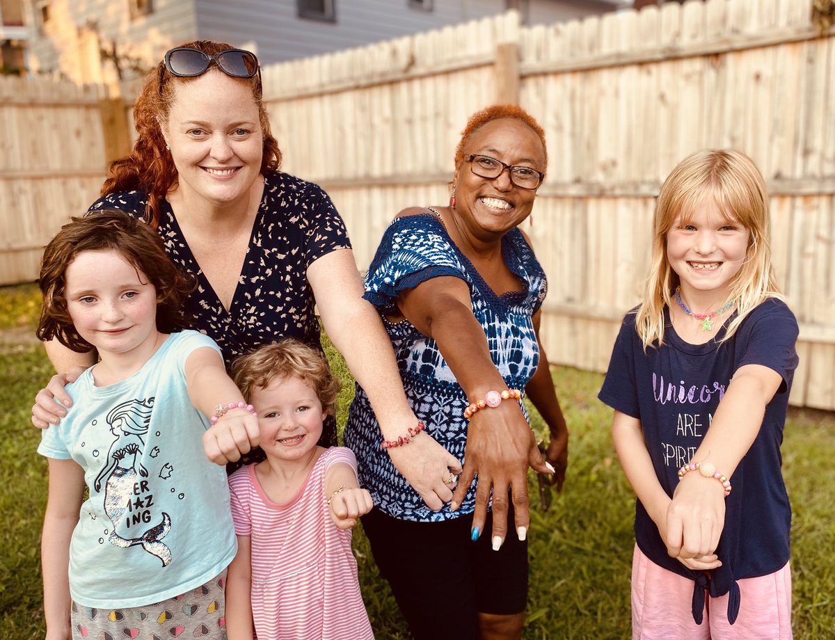 voteSundermann's tweet photo. We made a new friend tonight at #TheBoldFaceDairyBar Company! Robyn Brown will be there daily, selling custom jewelry. We picked out beads and she made bracelets on the spot! Go visit her!
#shoplocal
#savelocalbusinesses
#eastpricehill https://t.co/V4nSydwdFB