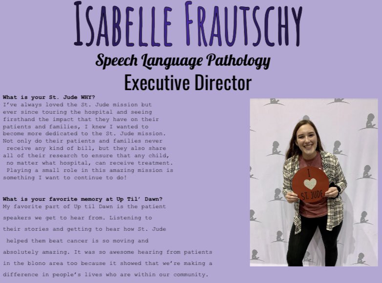 ilstuutd's tweet photo. Meet our 2020 executive director! https://t.co/uXeN5NpCm1