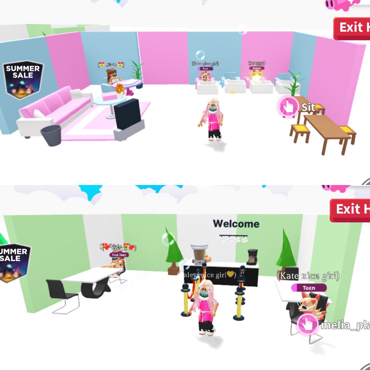 melo2830's tweet photo. @PlayAdoptMe Here’s my #StaycationFortBuilding entry roblox user name melia_playhouse see my video below 🙃 https://t.co/OdhvSmZ5UT