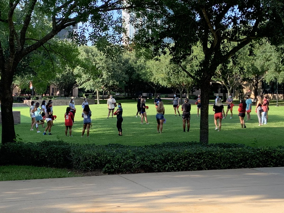 USTWSoccer's tweet image. Post medical assessment team bonding while social distancing ☑️ #USTWS | #USTBound