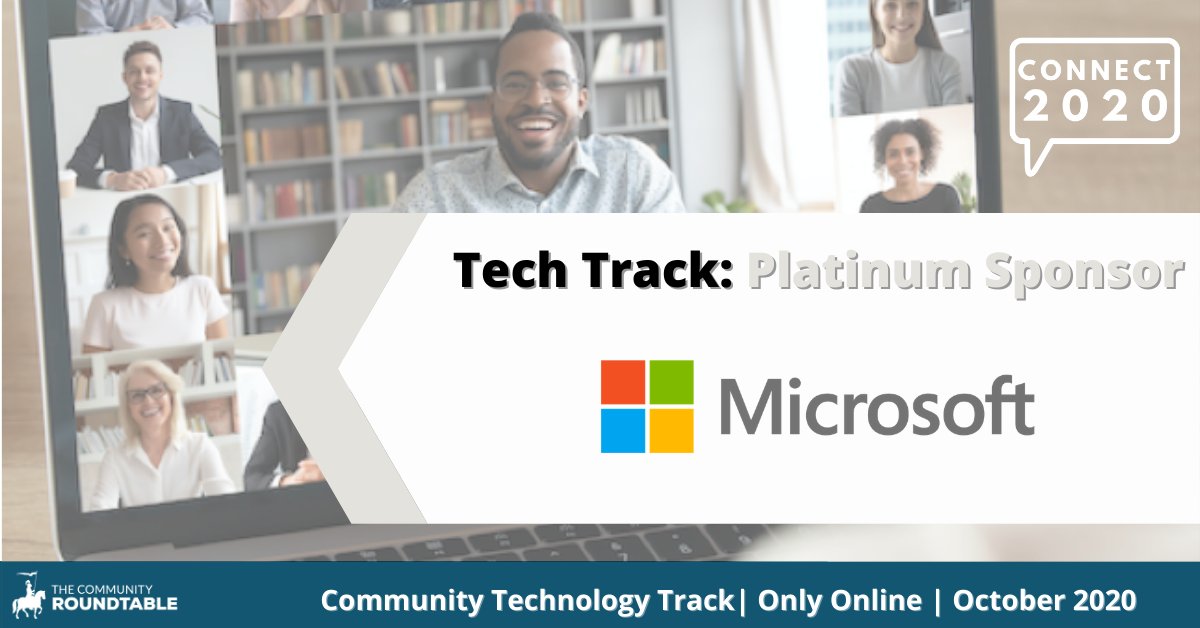 TheCR's tweet photo. Join our Platinum #TechTrack2020 Partners for exclusive technology case studies, live demos, and more this October! Online online! 
https://t.co/nP3pewHZ3x
@Microsoft @IglooSoftware @HigherLogic @Verint https://t.co/GunhAp4LtM