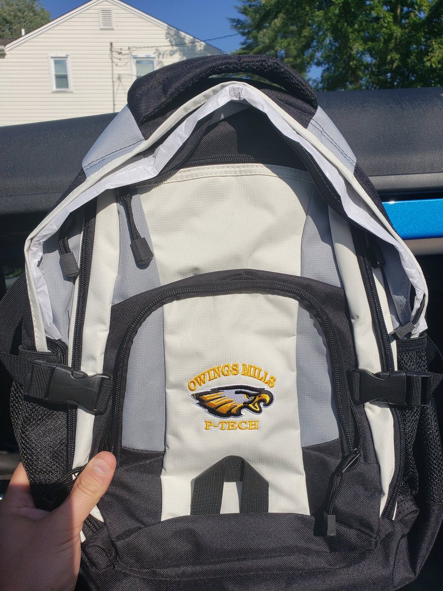 OMHS P-Tech (@omptech) on Twitter photo Bookbags are in! Now to get them stuffed and ready to be delivered to our first p-tech class at OMHS! Thanks <a href="/PotomacPhotonic/">Potomac Photonics</a> and <a href="/BDandCo/">BD</a> <a href="/OMHS_Eagles/">OwingsMillsHS</a> Bookbags are in! Now to get them stuffed and ready to be delivered to our first p-tech class at OMHS! Thanks <a href="/PotomacPhotonic/">Potomac Photonics</a> and <a href="/BDandCo/">BD</a> <a href="/OMHS_Eagles/">OwingsMillsHS</a>