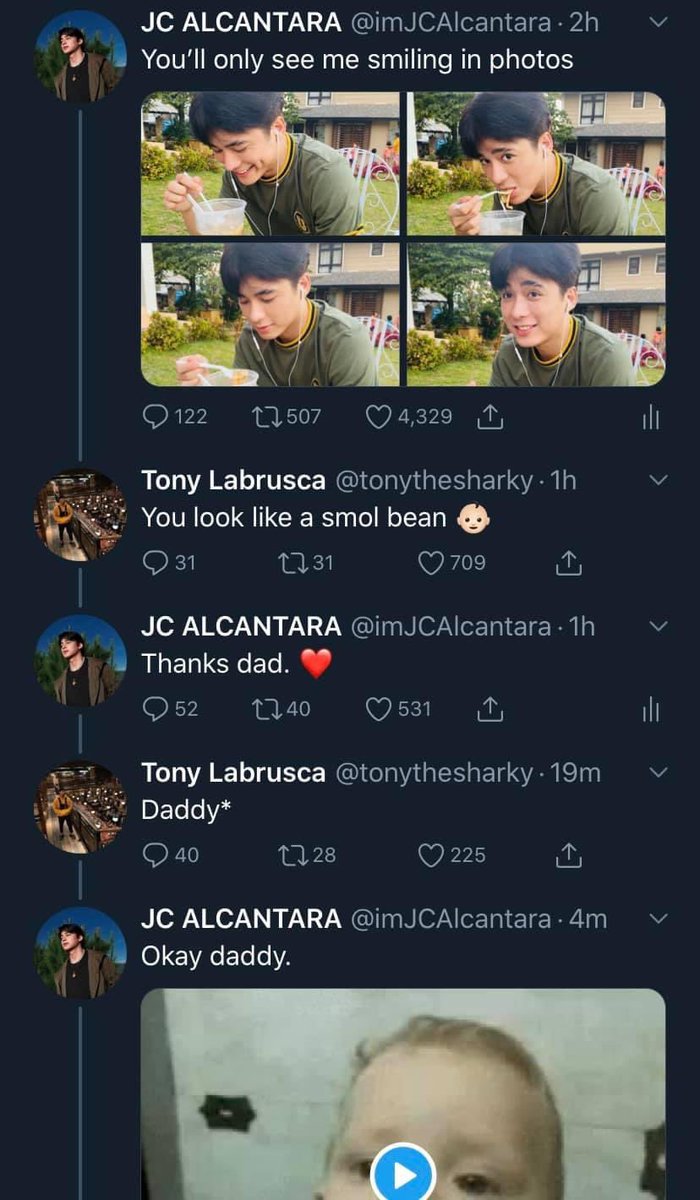 When JC ordered a Lomi Labrusca but Tony called him a ‘smol bean’— This is when I’ve completely lost it. I became a devoted XavMi shipper just because somebody wants to eat you but refers to him as a smol bean? like what, you’re both snacks? 