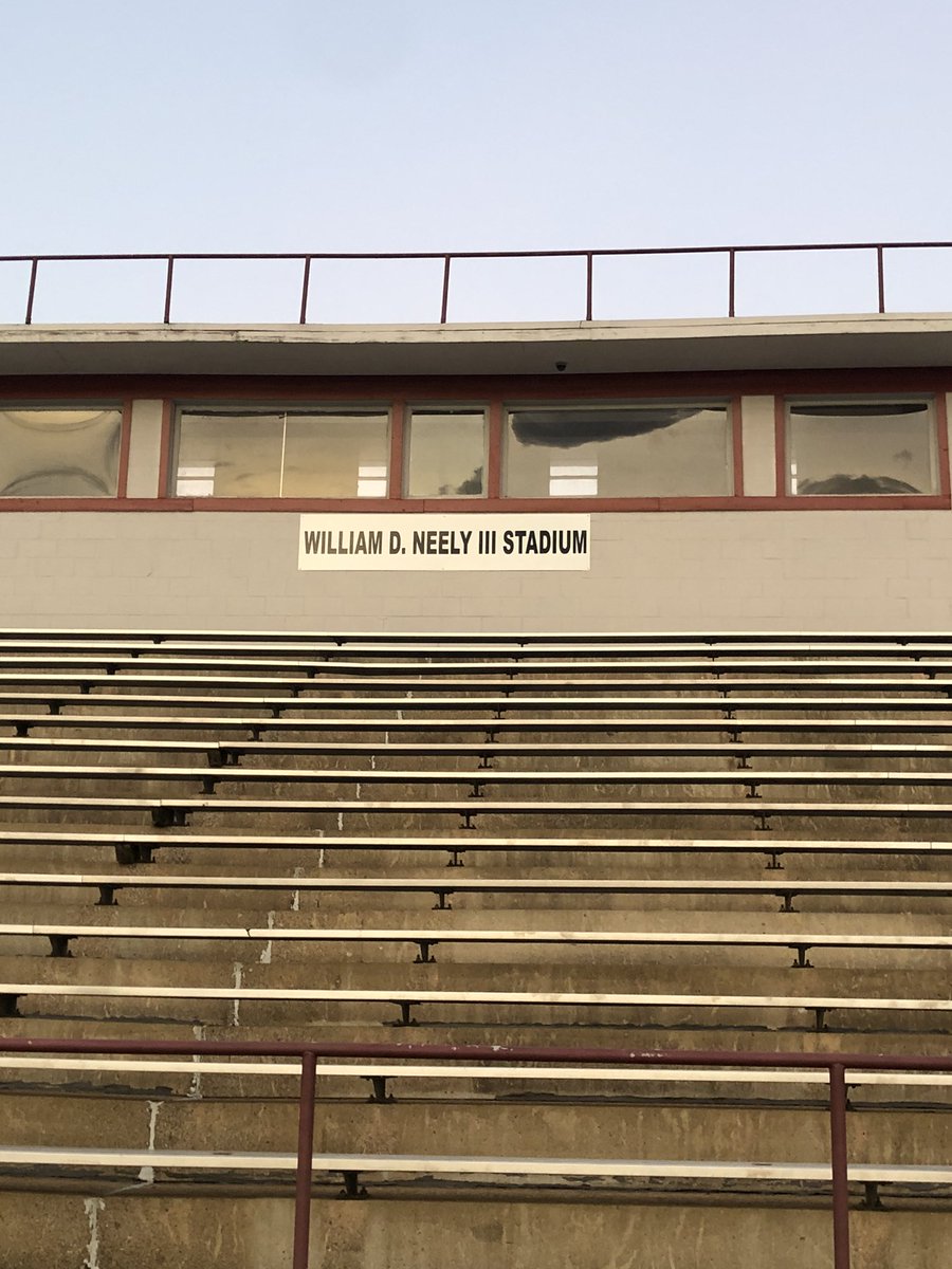 SmyrnaMiddleFB's tweet photo. On the Eve of Middle School Football, we honor the great namesake of Hometown Hero William D. Neely III #Back2Greatness #TraditionOfExcellence https://t.co/aoSMYQluXd