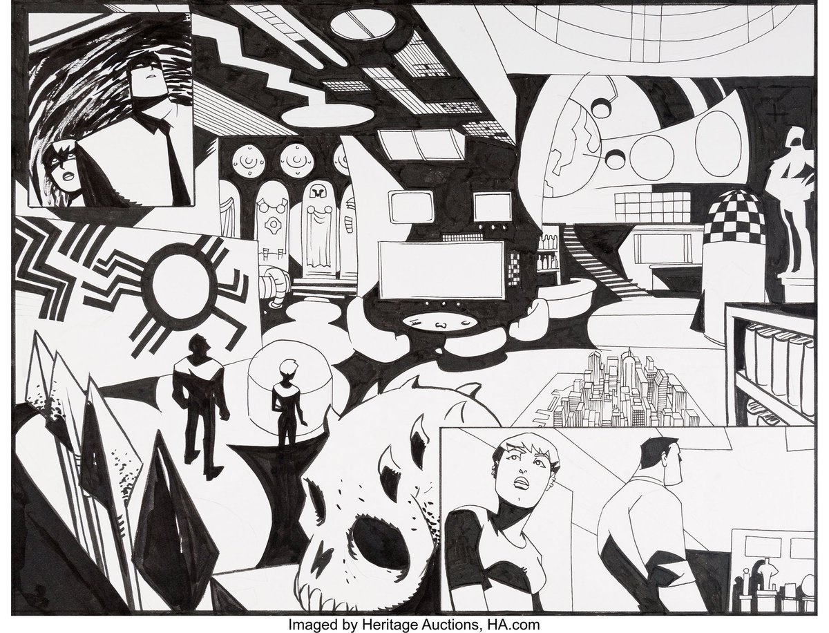 Looking at @Oeming art always gets me hyped to make comics 
