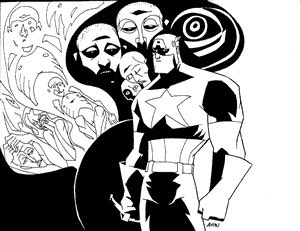 Looking at @Oeming art always gets me hyped to make comics 