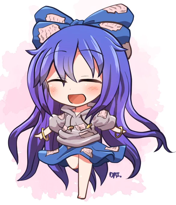 貧乏神だけど笑顔なおねえちゃん #おは東方 