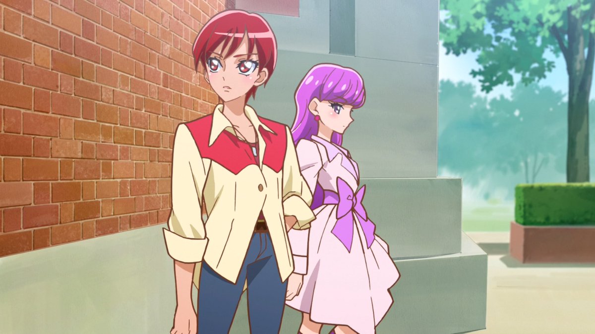 At this time, the crossover movie Precure Dream Stars had released.Akira and Yukari are in that movie and Yukari ends up incredibly jealous when Akira flirts up other girls.She even pretends not to know her in order to get Akira in trouble for trying to pick up girls.