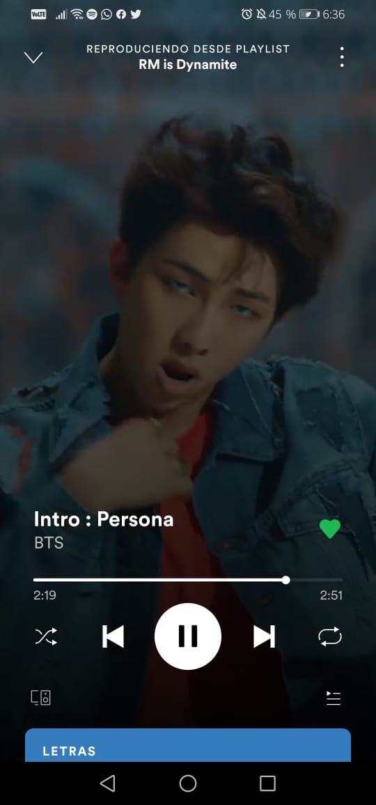 ArmyChapin's tweet photo. 🎶 Canción: Intro Persona
Comenta en este tweet tu captura de stream a la canción mencionada + #RMDynamite + el link de la canción + @BTS_twt
https://t.co/cXh0miJp7x
ᶜᵘᵗⁱᵉTigerV🐯 https://t.co/AfojntMNfx