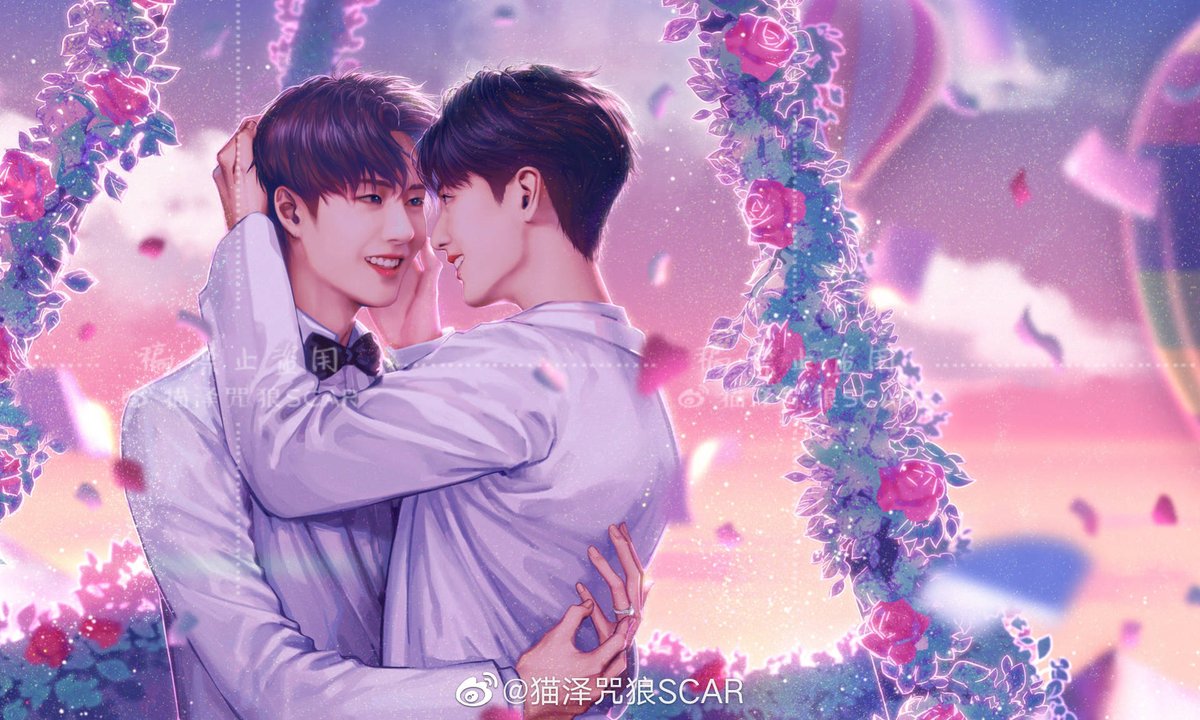 SenoritaXX1's tweet photo. Ah!!!!! So beautiful 🌸🍀🌸
Happy Qixi festival ❤️💚

© 猫泽咒狼SCAR
#XiaoZhan #肖战 #WangYibo #王一博 https://t.co/jc9vy2mnbg