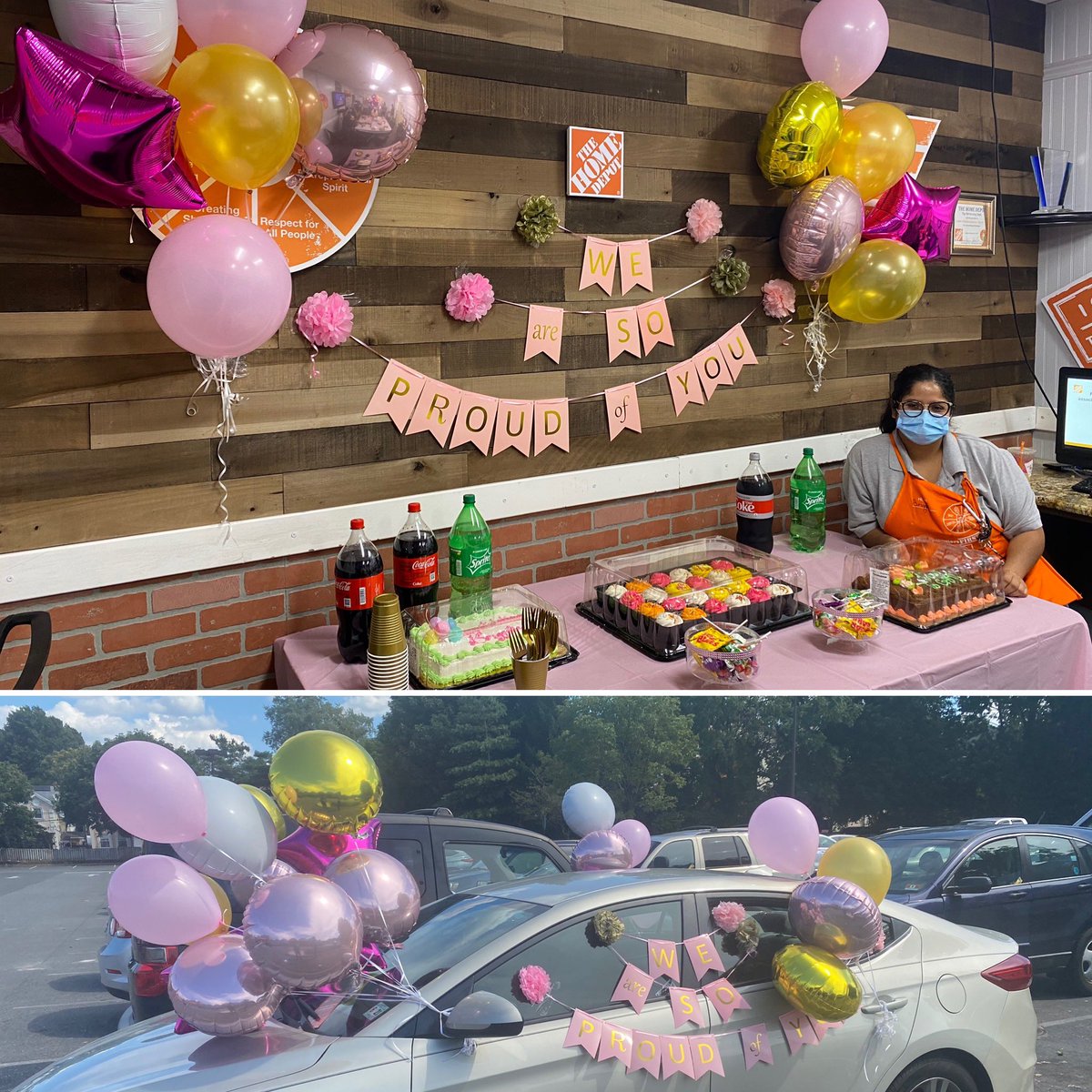 KimaijahB's tweet photo. Congratulations Briggete on your promotion. You’ll do great! Kick Butt in your new store 🥳❤️ @briggitealvara1 @BillDalrymple1 @MattKeatinghd @DHRMgregorio https://t.co/JFzcsBNH1R