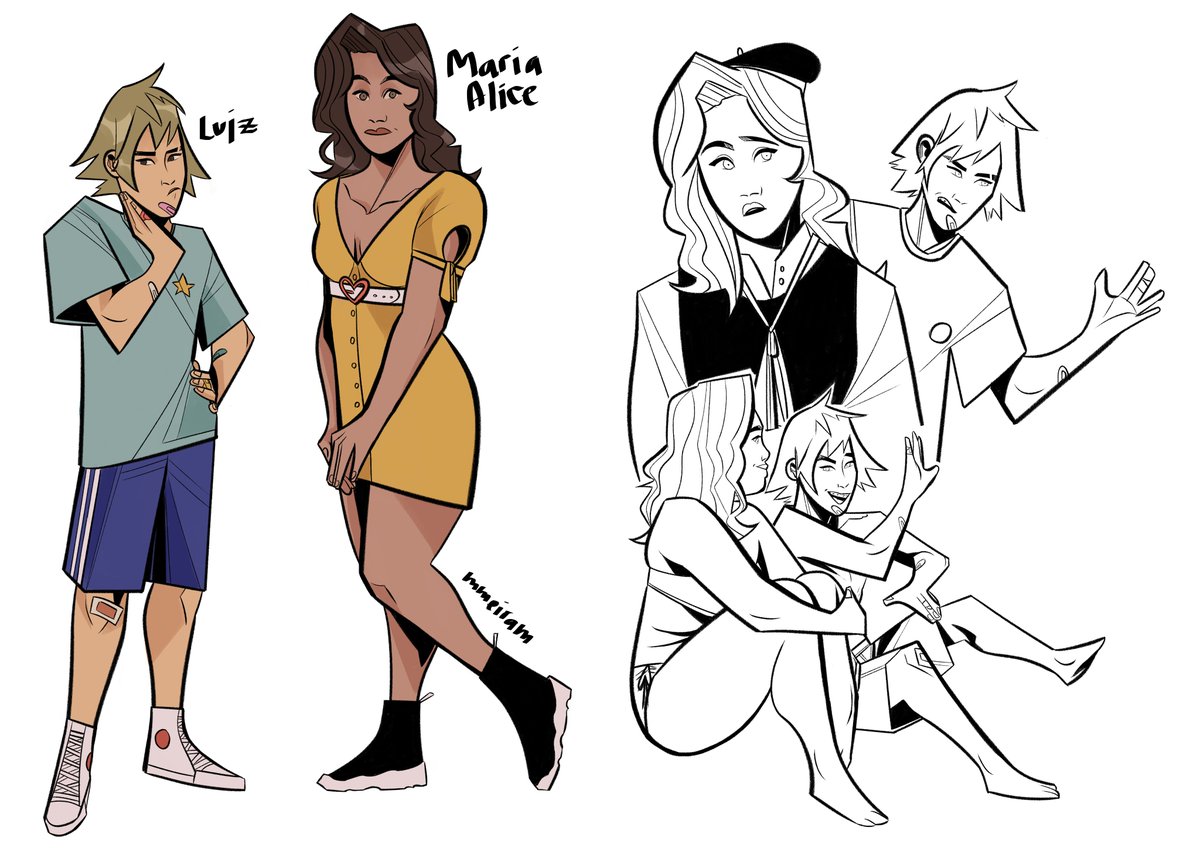 hi #VisibleWomen!! my name is Mariana Meira and i'm a comic artist that loves storytelling and stylish fashion! looking for freelance and comic work! 
?meiramatosmari@gmail.com 
?https://t.co/LvDz3DtgbE 