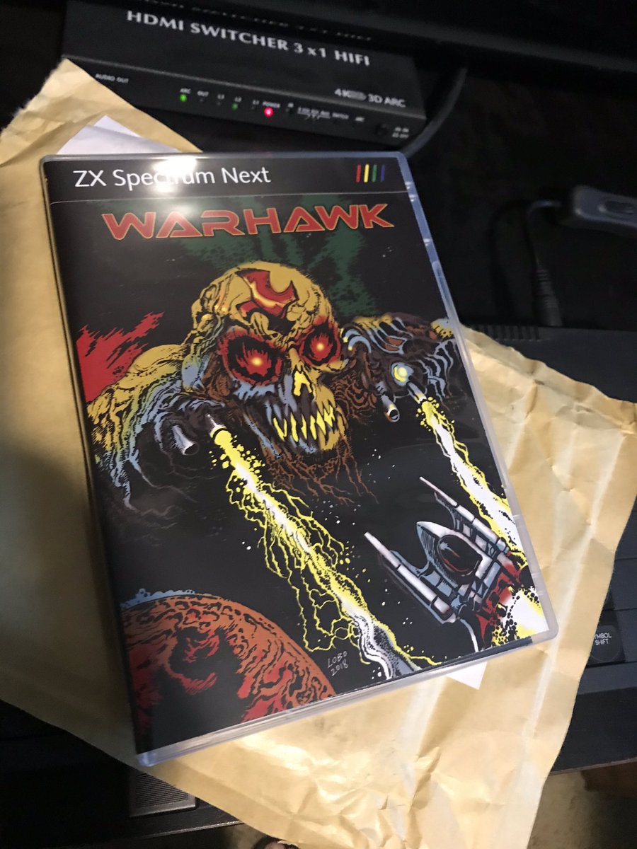 Oddba1149's tweet image. So #Warhawk by #RustyPixels is all complete. Fun game for the @ZXSpectrumNext and I will be trying to improve my score now. I was stuck on level 18 until a tecent patch was released to fix a bug, but now the game is 100%!