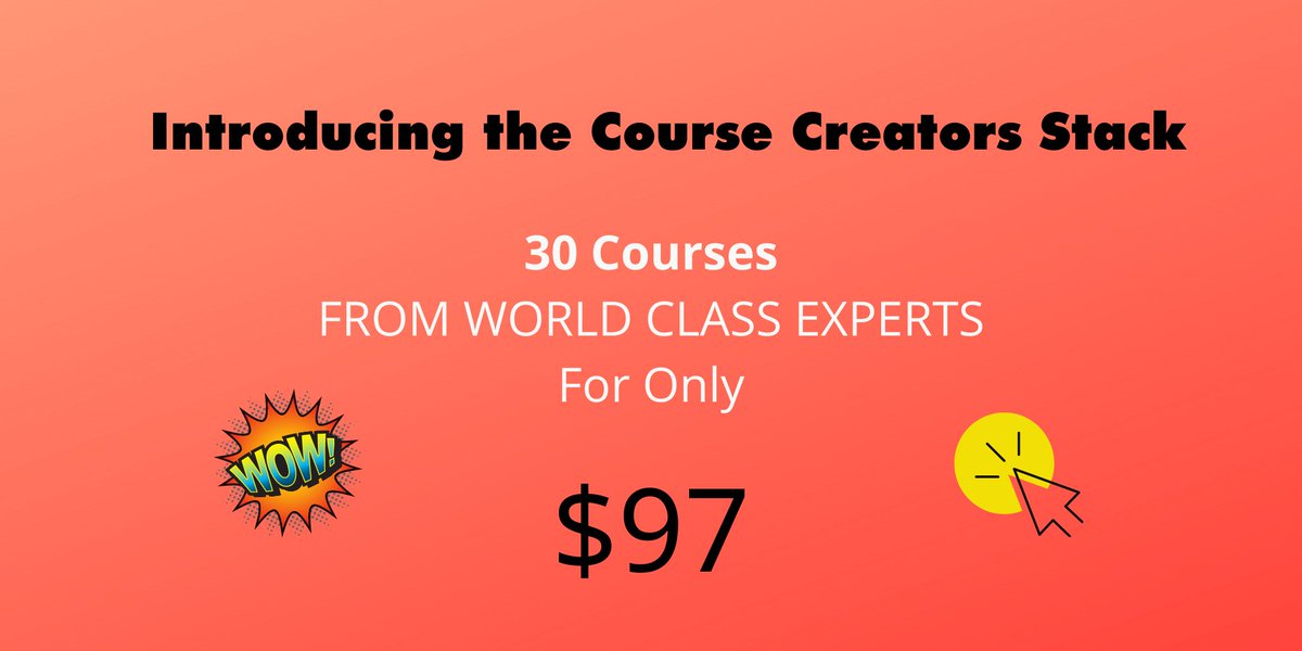 odettepeek's tweet photo. All of the training you need to quickly build a profitable online course, sell it, and make a positive change in your clients’ lives is inside of the Course Creators Stack from 30 top-tier courses. 

https://t.co/Vrls2NPsJI https://t.co/93hcVLrqUL
