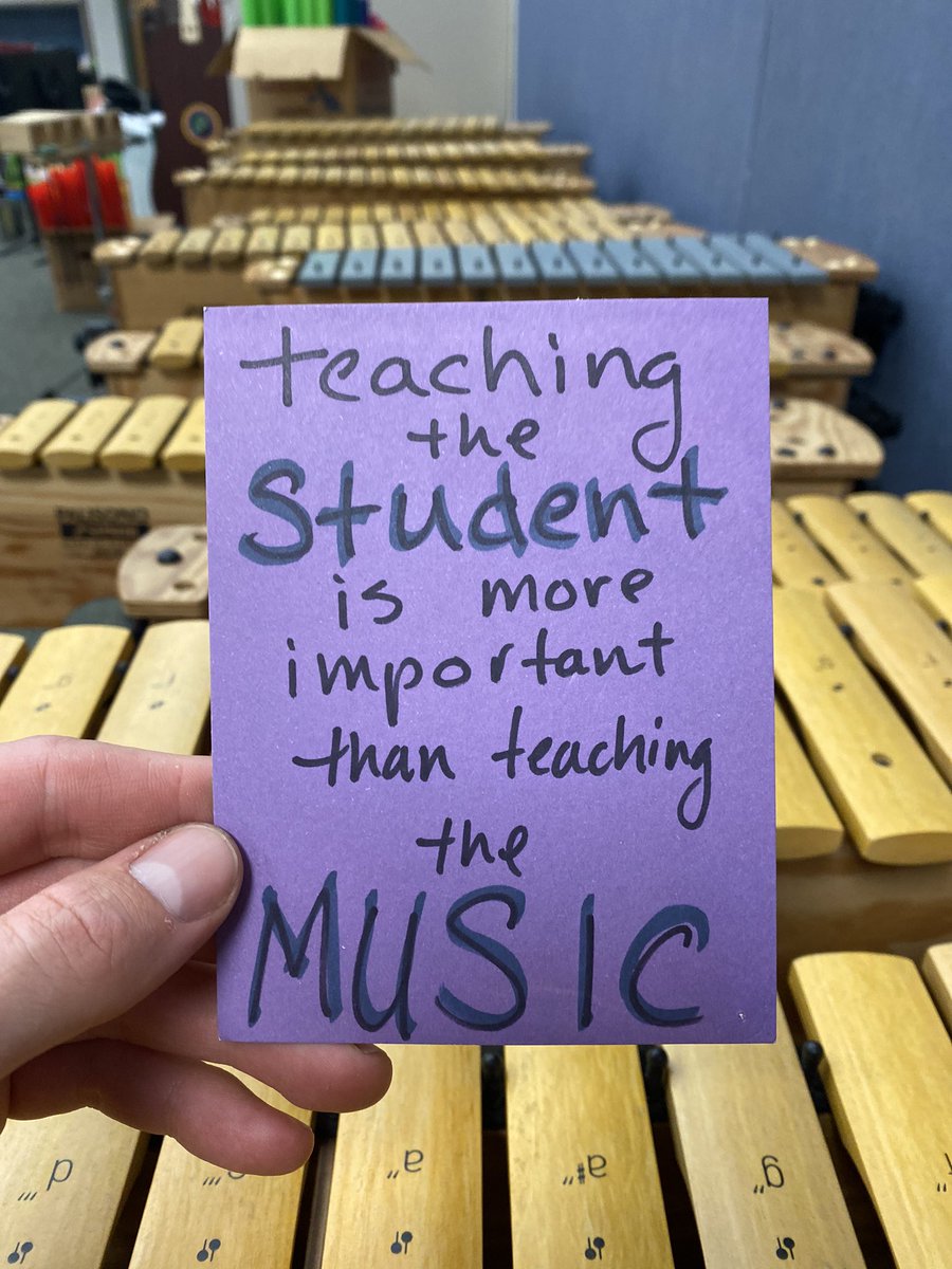 This is a reminder I put up on the wall by my desk years ago when I was facing a really tough year with difficult classes. Our curriculum and pacing guides need to be secondary to connecting with students in meaningful ways. The student is more important than the standard!