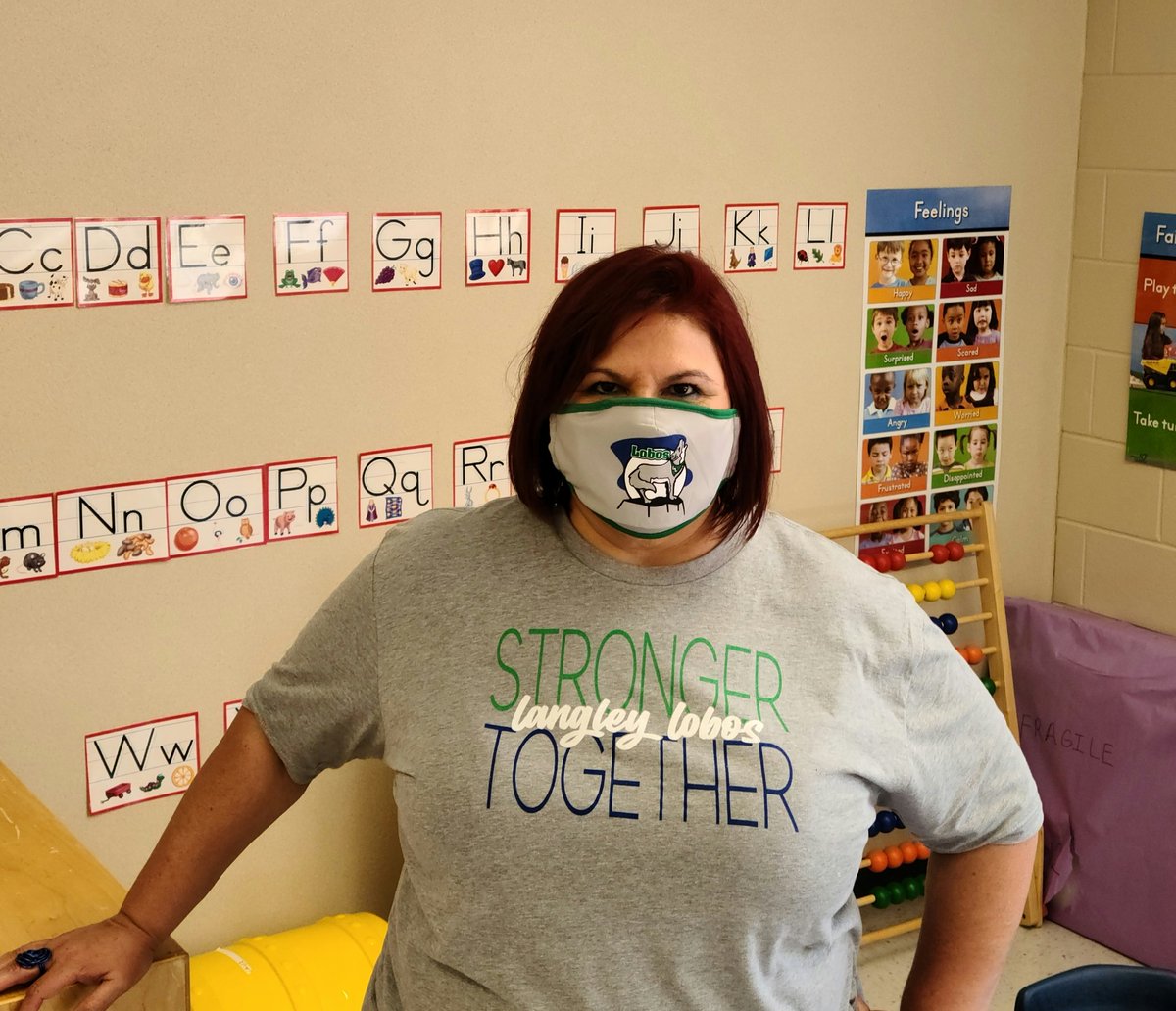 My LAST First Day of School!!! Beginning my road to retirement 2021. Wonderful day with 100% PreK attendance on Zoom..what an AWESOME beginning in a great school. Never in career imagined wearing a mask to school-one for the history books <a href="/NISDLangleyES/">Ralph Langley Elementary</a>   #NISDBackTogetherBetter