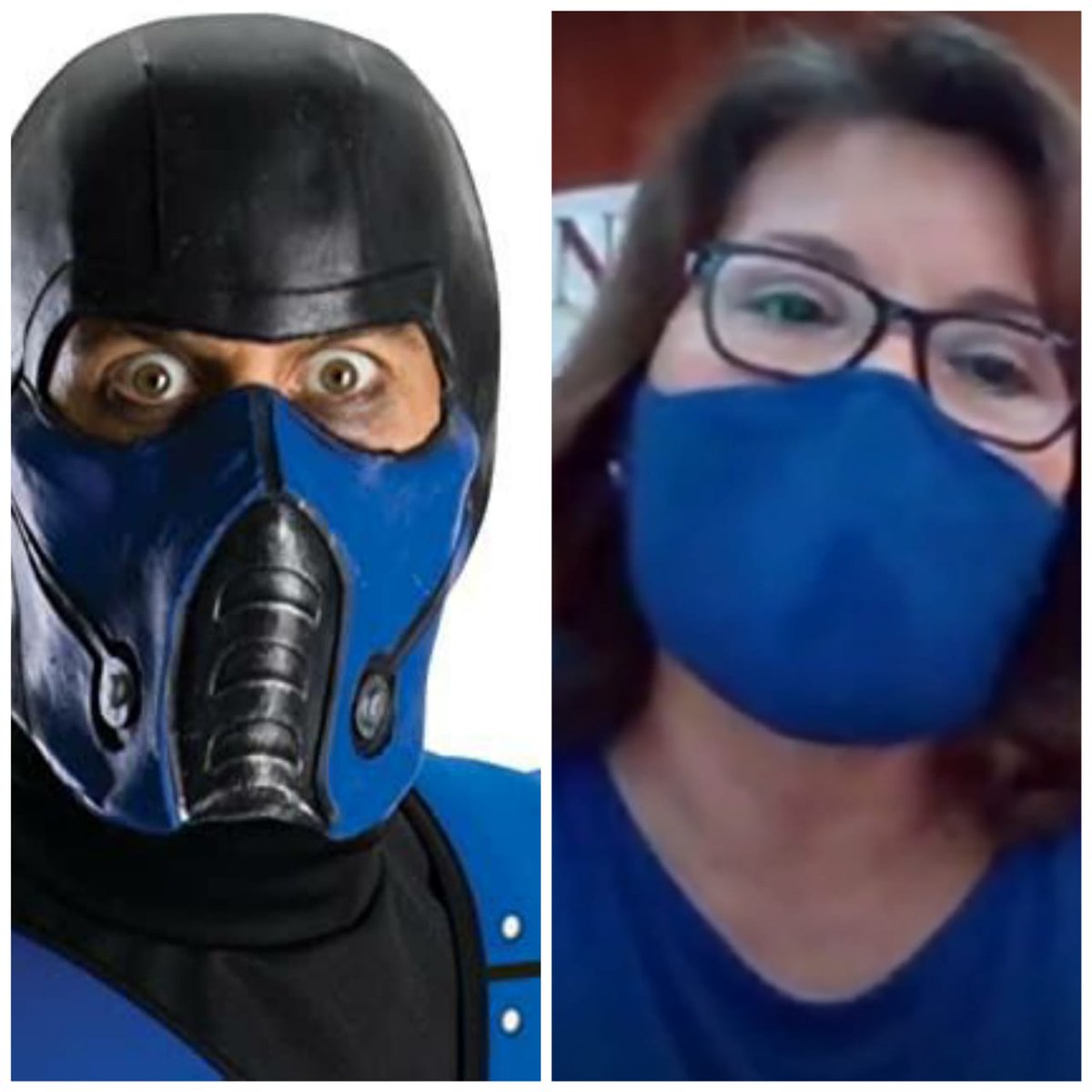 edenvillahermos's tweet photo. La Secretaría de Educación Egla @SETabasco Imponiendo moda ante regreso a clases. Temática: Mortal Kombat @inundeishon https://t.co/j8AZf324Fw