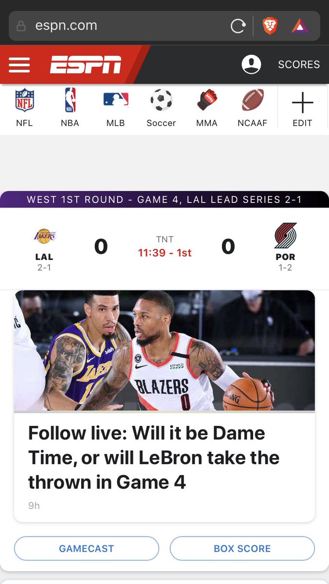 gray50n's tweet photo. Copy editors should be deemed essential workers. #ESPN #blazernation #LakersNation https://t.co/MzIP1uePIO
