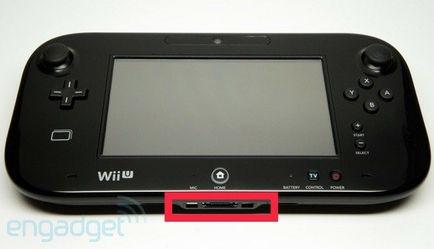 Nintendo Wii U Repairs: Gamepad Bottom Charging Port Replacement Service