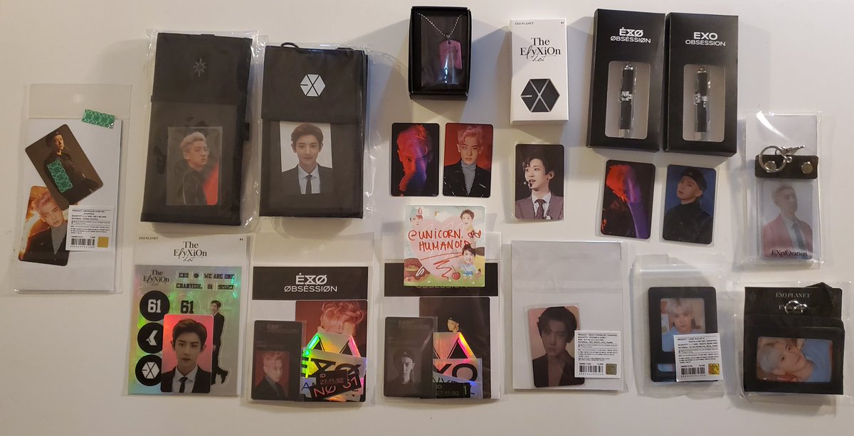 WTS exo chanyeol bundle $210 shipped priority! selling everything here for face value!! all items come with original pcs but must be bought altogether!! pls i desperately need to clear out goods  other discounts won't apply to this set I'm already losing money on EMS/DS 