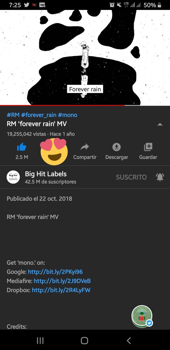 Love_MyselfOT7's tweet photo. @ArmyChapin @BTS_twt Estoy en YT
#RMDynamite @BTS_twt https://t.co/drDwulMRuR