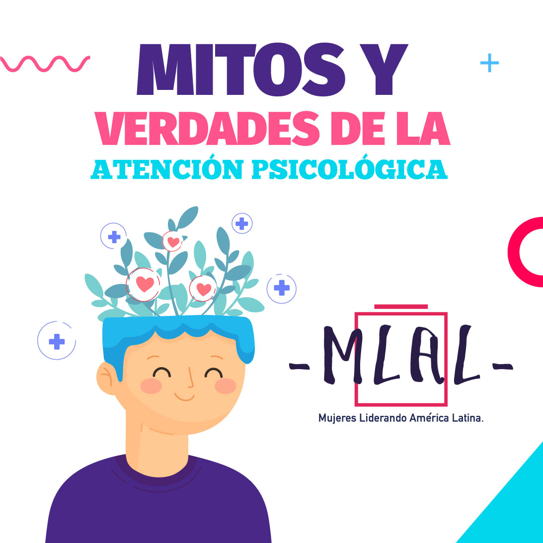 MujeresLiderAL's tweet photo. #MLSalud ❤️ | Seguimos brindando atención psicológica a nuestra comunidad y nos seguimos encontrando con las mismas barreras sobre ella.
Ayúdanos a romper los mitos alrededor de la atención psicológica, viendo y compartiendo nuestro último vídeo 👉 https://t.co/AbdUqb71A8 https://t.co/9p0oBA6nK6