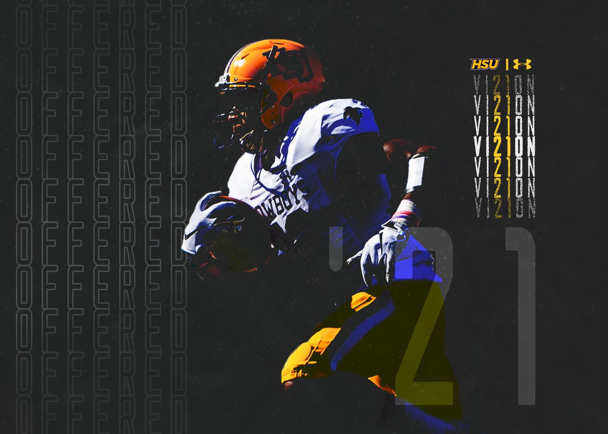 AlijahWillard21's tweet photo. I am extremely blessed and excited to have received my first offer from Hardin Simmons University I would like to thank Coach Martin and the Coaching staff at Hardin Simmons for giving me this opportunity #GoCowboys #Moretocome @Coach_McHugh @JjWatson_3 @Coach_Cluley @GL_Martin82 https://t.co/Hnr99cuoii