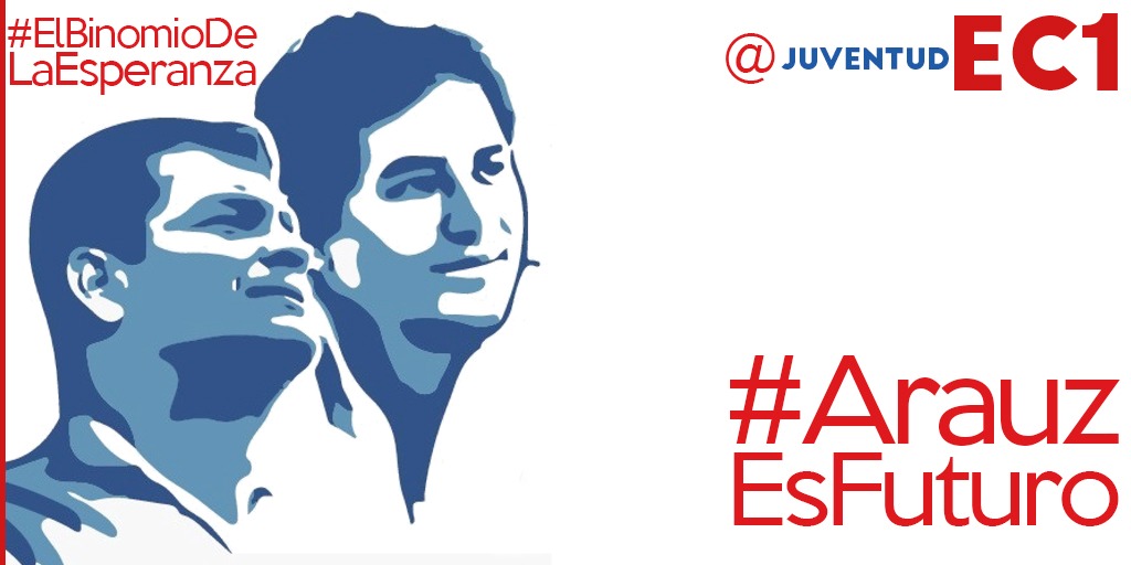 alinsonmoram's tweet photo. Por nuestro presente y un futuro mejor, llegó Arauz para a nuestro camino darle luz #ArauzEsFuturo #JuventudEC1 @JuventudEC1 @EcuArauz @MashiRafael  #ElBinomioDeLaEsperanza https://t.co/Dunr2rsSEi