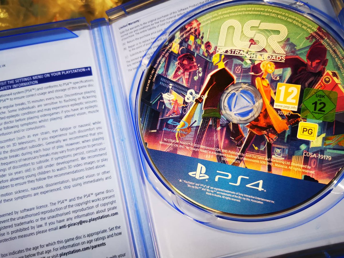 HeavyArm_Store's tweet image. 📦 Purchase Physical: bit.ly/3hqAqkd
📦 Purchase Digital: bit.ly/3i7qcWS

👉 Embark on a music-based action-adventure! Take back Vinyl City with rock. PS4 No Straight Roads available now @ RM159.

#NoStraightRoads #HeavyArm