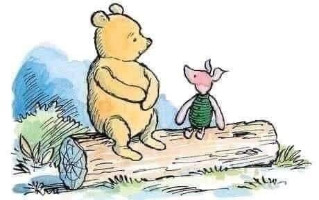 Wereverwero's tweet photo. "ha sido un día largo" dijo pooh
"son la 9 de la mañana" respondió piglet
"su perra madre" exclamó pooh https://t.co/jkht9uRwlV