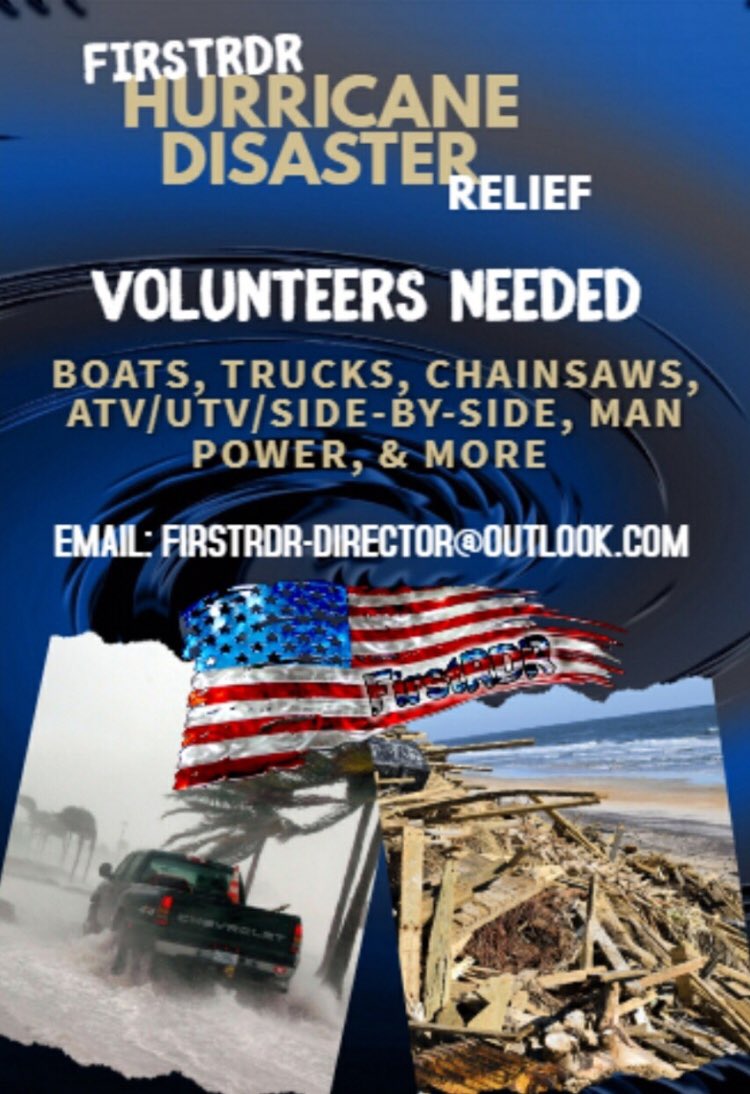 First_RDR's tweet photo. Are you interested in joining our team to help others? 

Fill out our general volunteer form:  
https://t.co/TfDoVtW9d5

Or email @GraceyHelps at firstrdr-director@outlook.com

#HurricaneSeason #HurricaneSeason2020 https://t.co/CauNIKo1Qv