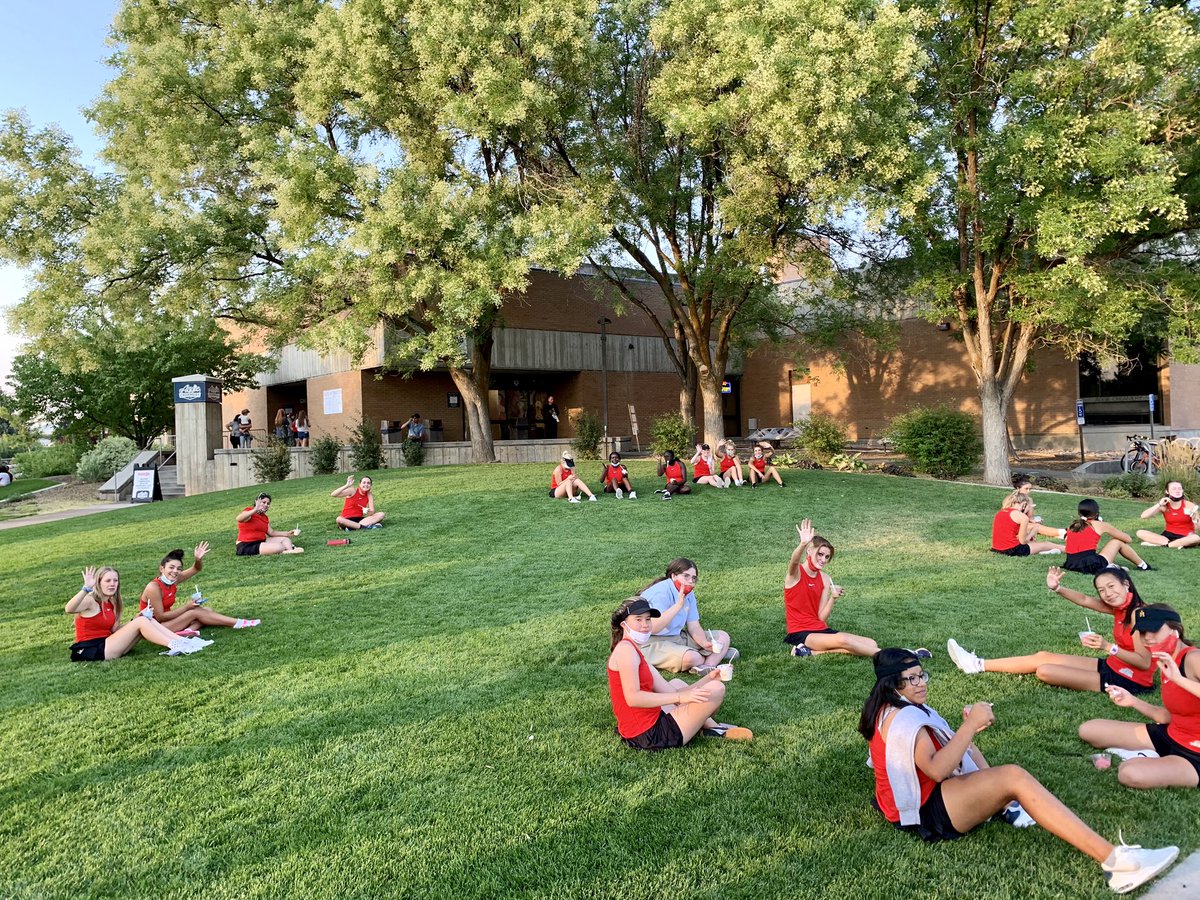 <a href="/GirlsTennisJM/">JudgeGirlsTennis</a> enjoying some Aggie ice cream after a day at the courts. Go Bulldogs! <a href="/JMBulldogs/">Judge Athletics</a> @judgepride