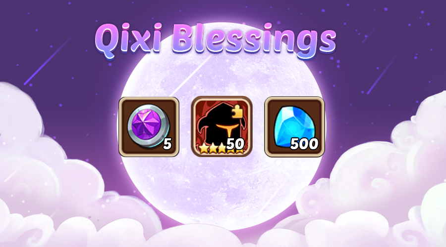 Idle Heroes on Twitter "We wish you a wonderful Qixi festival! 💜 Now